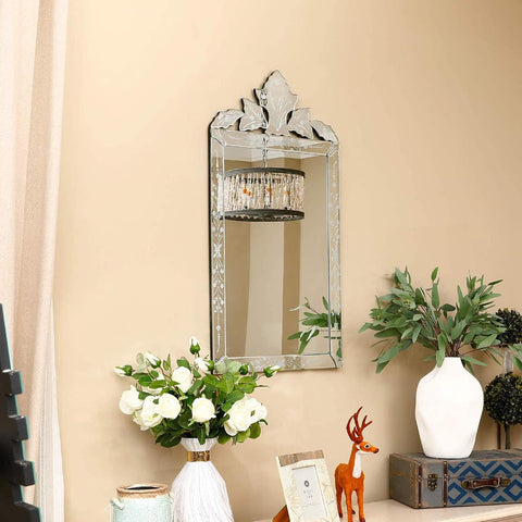 Large Wall Mounted Mirror, Venetian Mirror Decor Large Wall Mounted Mirror, Venetian Mirror Decor