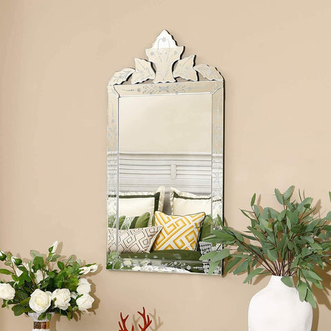 Large Wall Mounted Mirror, Venetian Mirror Decor Large Wall Mounted Mirror, Venetian Mirror Decor