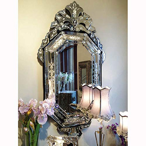 Venetian Rectangular Mirror for Living Room Decorative Venetian Rectangular Mirror for Living Room Decorative