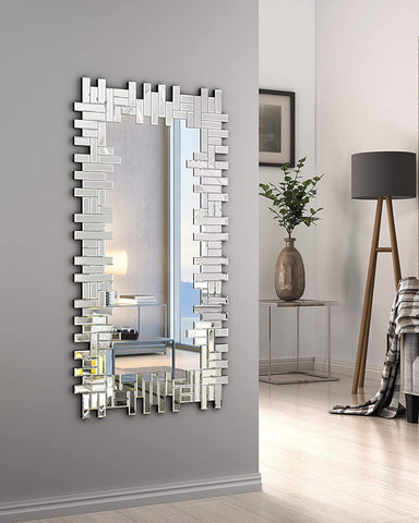 Luxury Wall Mirror Modern Rectangular Wall Mirror Luxury Wall Mirror Modern Rectangular Wall Mirror