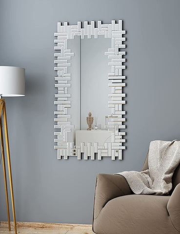 Luxury Wall Mirror Modern Rectangular Wall Mirror Luxury Wall Mirror Modern Rectangular Wall Mirror