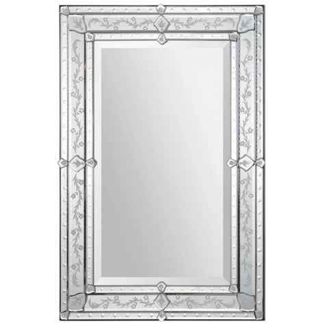Wall Mirror Luxury Glass Framed Venetian Decor Mirror Wall Mirror Luxury Glass Framed Venetian Decor Mirror