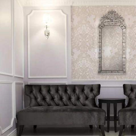 Mirror Luxury Glass Framed Venetian Decor Mirror Mirror Luxury Glass Framed Venetian Decor Mirror