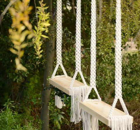 Tree Swing Adult, Boho Swing, Outdoor Swing, Indoor/Outdoor Swing, Wedding Swing