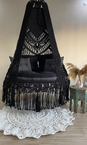 Beautiful Handmade Macrame Swing Hammock Chair