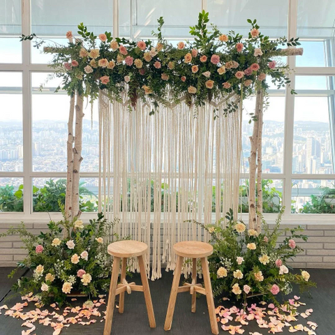 Arch Large Curtain Bohemian Decoration Wall Backdrop Wedding Wall Hanging