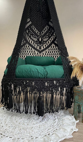 Hanging Chair, Macrame swing chair, hanging chair indoor, Outdoor swing