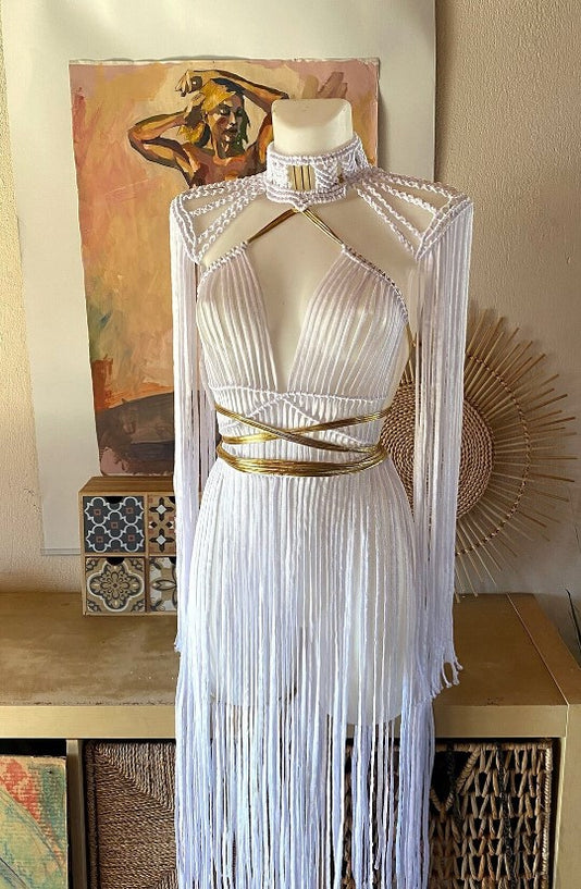 Woman Macrame Dress collections buy online | SN Handicrafts  S. N.  Handicrafts