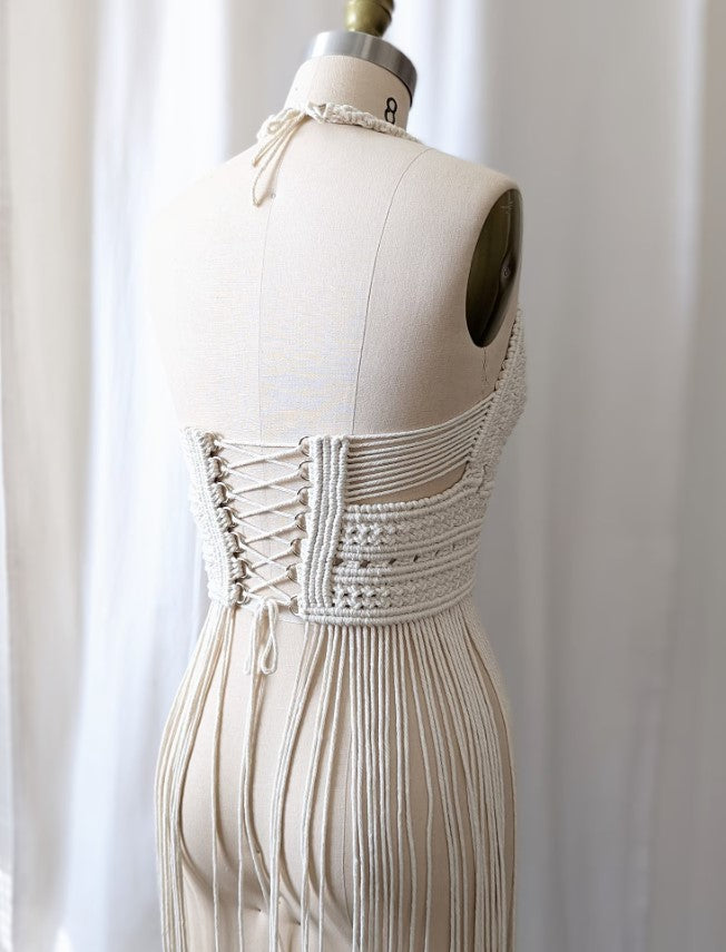Macrame dress, Goddess Dress, Bohemian Bride Dress, Festival Dress Macrame dress, Goddess Dress, Bohemian Bride Dress, Festival Dress
