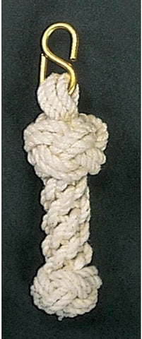Handwoven, Nautical Bell Rope, Handmade Cotton Nautical Bell Rope with Heavy-Duty Brass Shackle – Made in India, Ship or Wall Bells