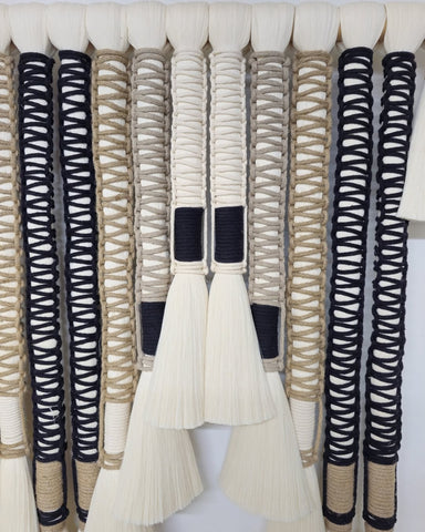 Macrame Wall Hanging Boho Decor | Large Woven Tapestry | Handmade Bohemian Wall Art for Living Room Bedroom Home Decoration