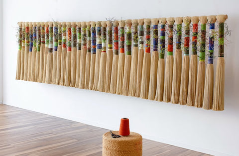 Universo de Colores Macrame Wall Hanging / Mexican Wall Hanging / Zacaton Wall Hanging / Luxury decor /Lomas Wall Hanging / Caralarga Theme Art