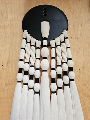 Esfera Ébano / Mexican Wall Hanging / Macrame Wall Hanging / Luxury decor /Lomas Wall Hanging / Caralarga Theme Art