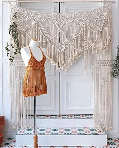 Handmade Macrame Wedding Backdrop / Wall Hanging / Wall Decor