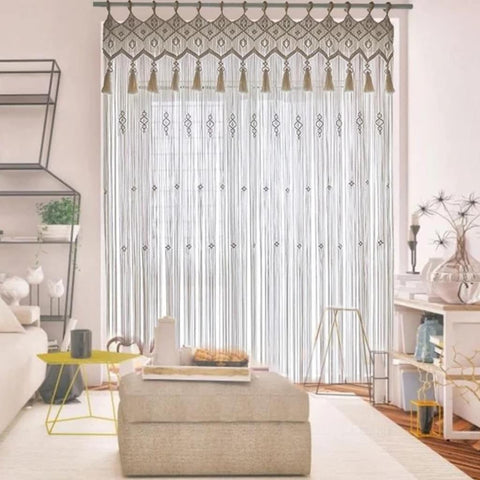 Handmade Wall Decoration Curtain Wall Curtain Wall Hanging, Wedding decor