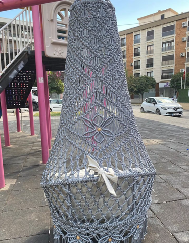 Hammock Chair, Macrame Round Swing, Hanging Cotton Macrame Hammock Chair