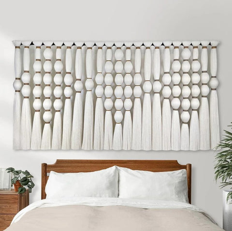 Lovely Macrame wall hanging, Tapestry for Boho Home Decor, Over the Bed Decor, Macrame Headboard