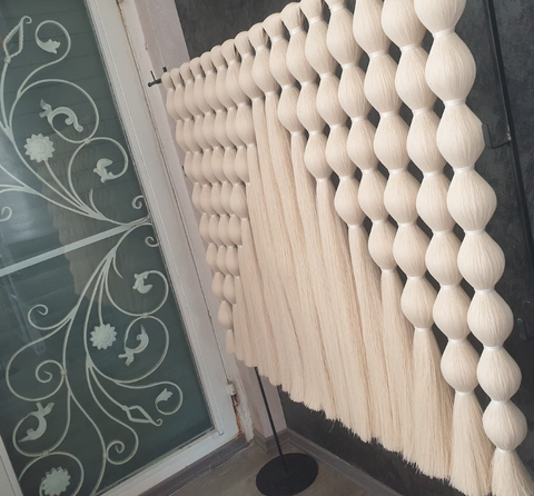 Handmade headboard, Large macrame wall hanging, Montana Wall Hanging