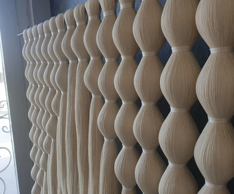 Handmade headboard, Large macrame wall hanging, Montana Wall Hanging