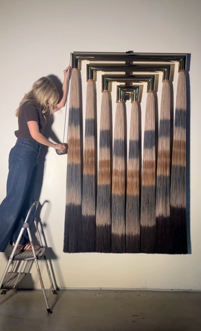 Lauren Williams Inspired Scandinavian Boho Macramé Wall Art | Large Neutral Handwoven Tapestry