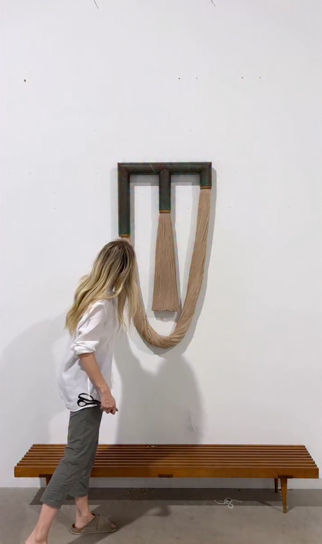 Earth & Thread Macramé Wall Hanging | Lauren Williams Inspired Large Fiber Decor Sculptural Statement Art