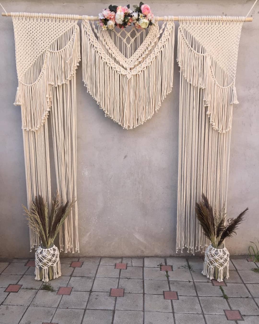 Bohemian Style Wedding Decor Boho-Inspired Wedding Curtain