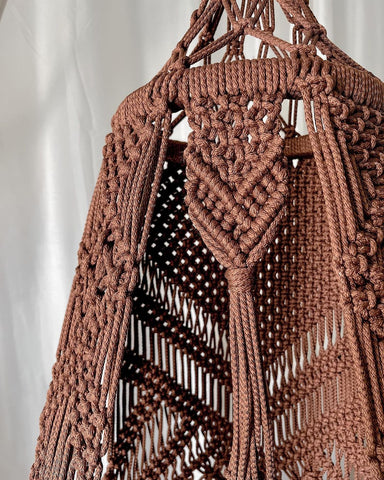 Beautiful Bohemian Macrame Swing Chair, Hanging Hammock Swing Chair