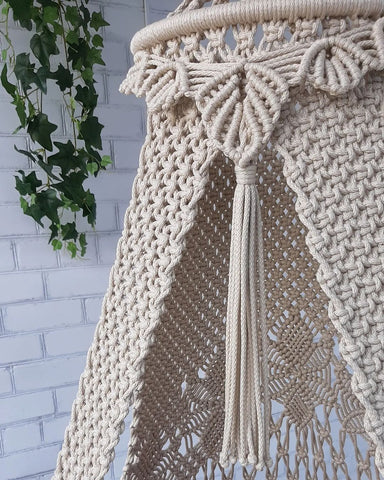 Super Luxury Macrame Swing Chair, Hanging Hammock Chair