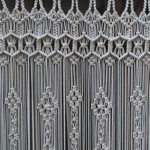 Beautiful Cotton Curtain Hanging Curtain Boho Macrame Wall Curtain Wall Hanging