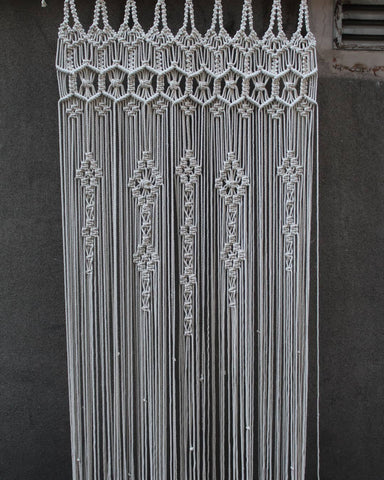 Beautiful Cotton Curtain Hanging Curtain Boho Macrame Wall Curtain Wall Hanging