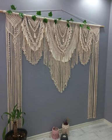 Hanging Backdrop Curtain Decoration Wall Tapestry Arch Backdrop Wedding Wall Hanging