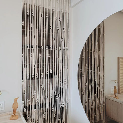 Macrame Large Design Macrame Curtain Beautiful Handmade Wall Hanging