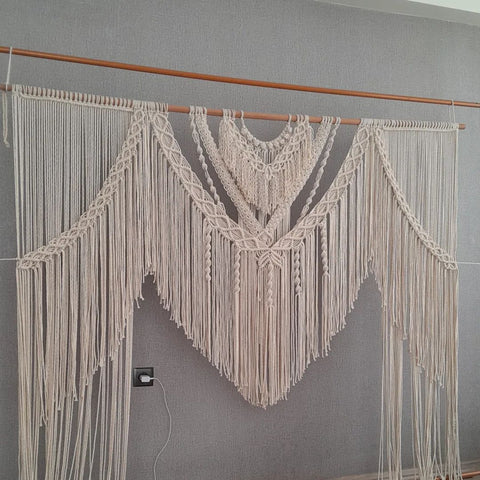 Wedding Backdrop Large Curtain Bohemian Decoration Wall Backdrop Wedding Wall Hanging