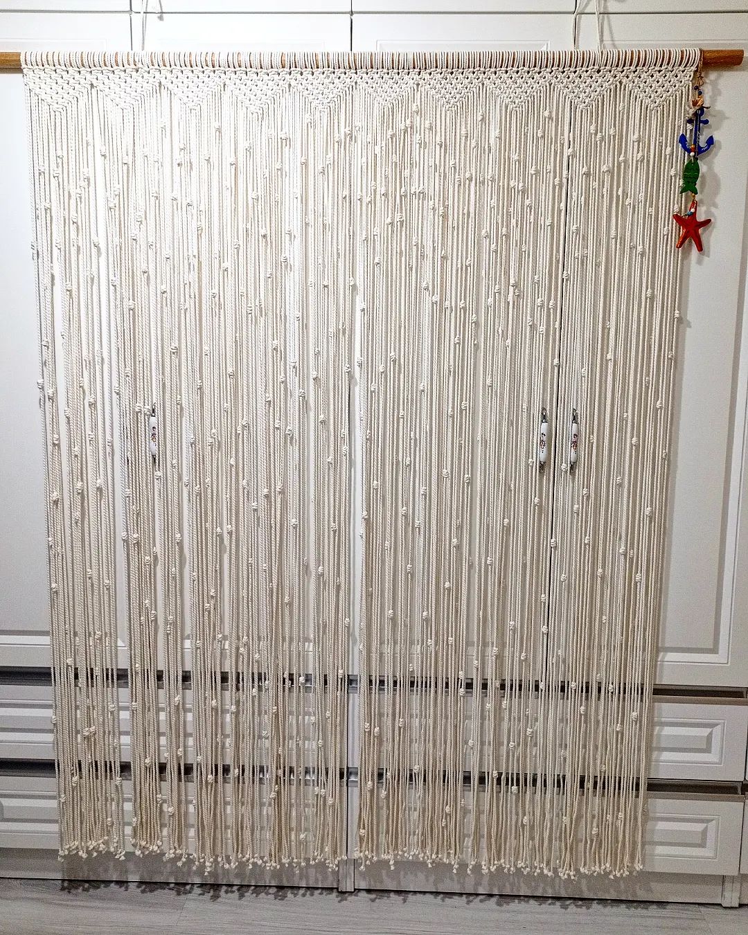Beautiful Wall Decor Cotton Curtain Hanging Curtain Boho Macrame Wall Curtain Wall Hanging