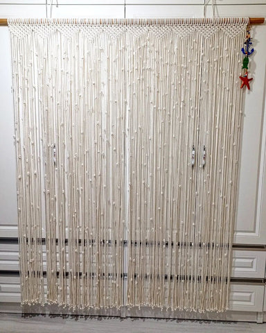 Beautiful Wall Decor Cotton Curtain Hanging Curtain Boho Macrame Wall Curtain Wall Hanging