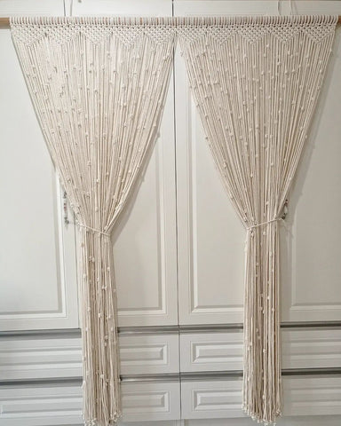 Beautiful Wall Decor Cotton Curtain Hanging Curtain Boho Macrame Wall Curtain Wall Hanging