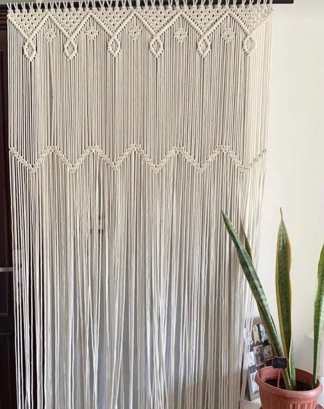 Bohemian Wall Decor, Hanging Decor, Macrame, Macramé Wall Curtain, Wall Decoration