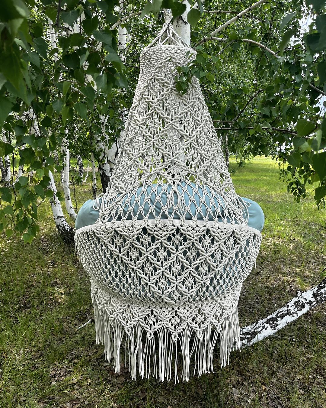 Macrame Swing Best Chair Swing Beautiful Bohemian Macrame Hanging