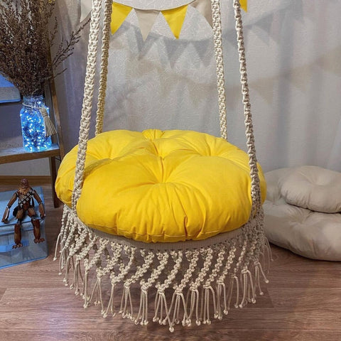 Luxury Macrame Hammock Chair